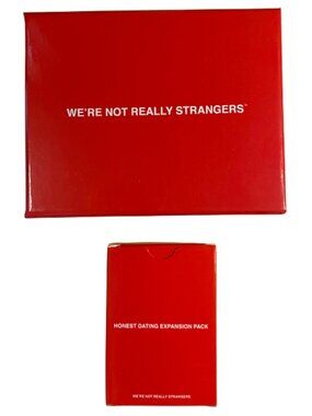 We're Not Really Strangers Card Game + Honest Dating Expansion Pack bundle